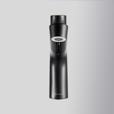 Matte Black Bathroom Brass Basin Faucets 207mm Height Polished Surface