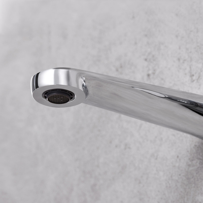 60mm Height Wall Mounted Basin Faucet Knob Control Hot Cold Water