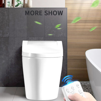 ARROW Smart Toilet with Heated Seat Siphon Jet Flushing and Self-cleaning Glaze One Piece Automatic Bidet