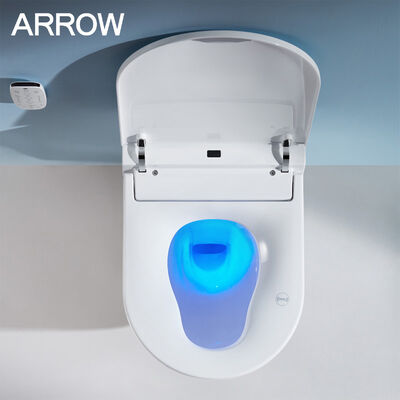 ARROW One Piece Wall-Mounted Smart Toilet with P-Trap and Intelligent Bidet Features