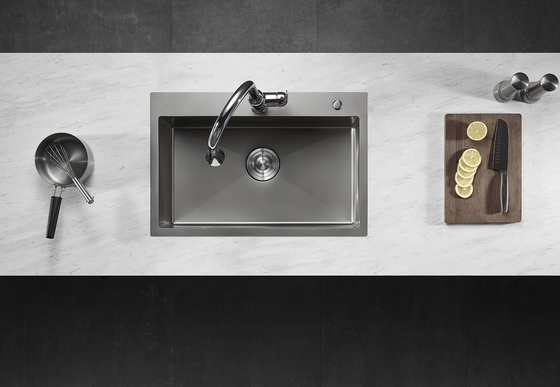 ARROW Stainless Steel Kitchen Sink , 600x430mm Single Bowl Undermount Kitchen Sink