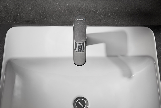 Basin Faucets Washroom Counter Mounted Brass Tap Single Lever Washroom Basin Faucets Mixer