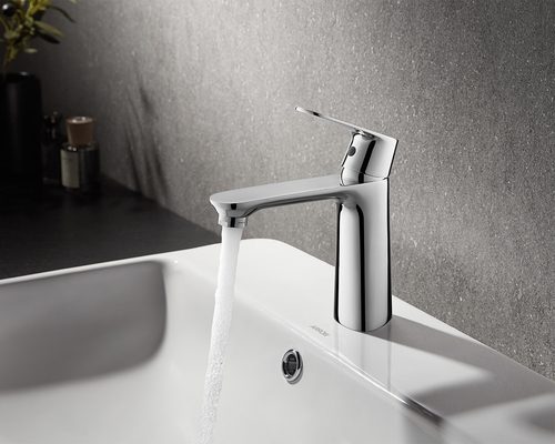 Basin Faucets Washroom Counter Mounted Brass Tap Single Lever Washroom Basin Faucets Mixer