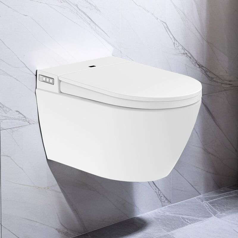 ARROW One Piece Wall-Mounted Smart Toilet with P-Trap and Intelligent Bidet Features